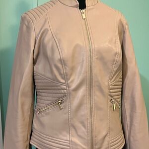 GBG Los Angeles Light Tan Leather Jacket